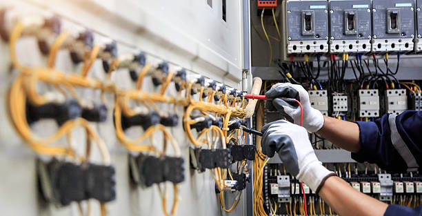 Professional Electrician technician working in Pocono Springs, PA